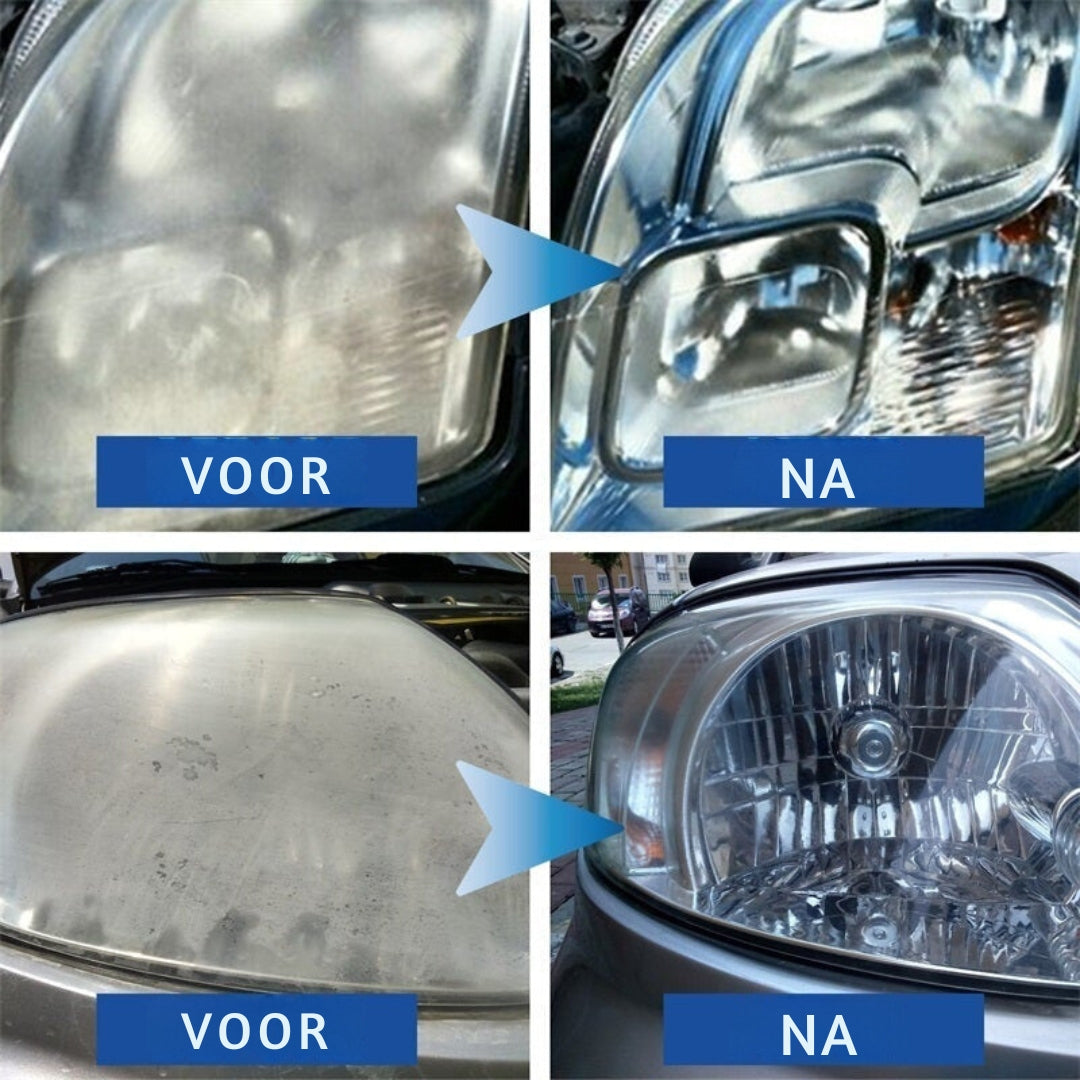 HeadlightHero komonka | De snelste manier naar glasheldere koplampen | 1+1 gratis