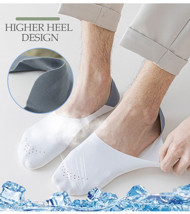 12 paar! Ademende Ice Silk antislip sokken