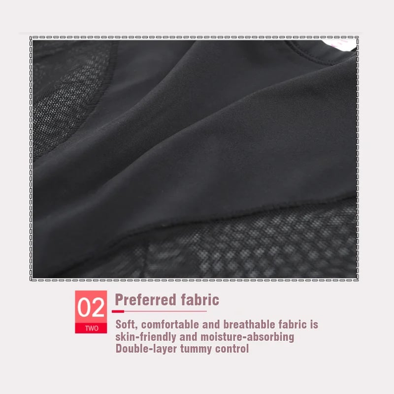 Naadloze bodyconslip met hoge taille - betaal 1 krijg 4 (4 packs)
