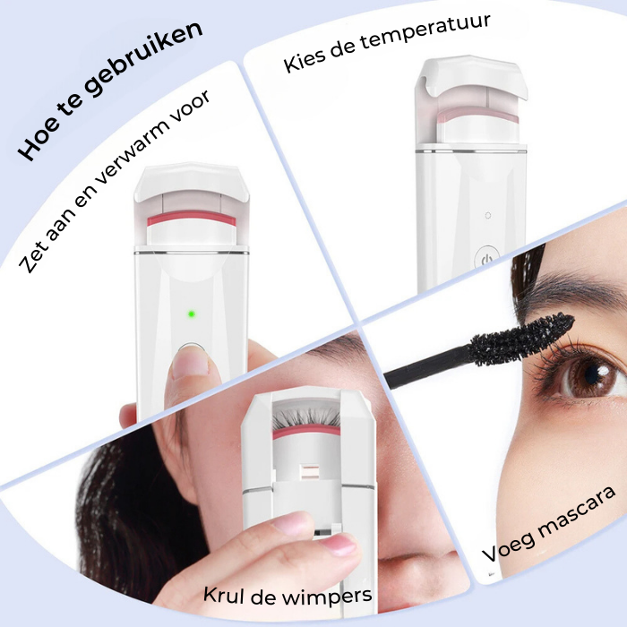 Komonka™ Verwarmde Wimperkruller