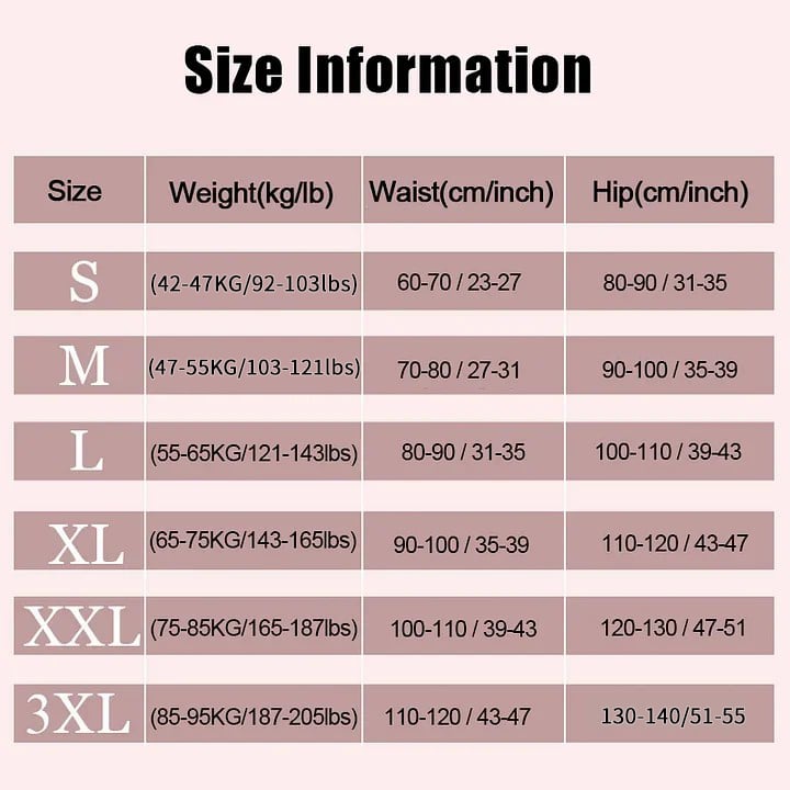 Naadloze bodyconslip met hoge taille - betaal 1 krijg 4 (4 packs)