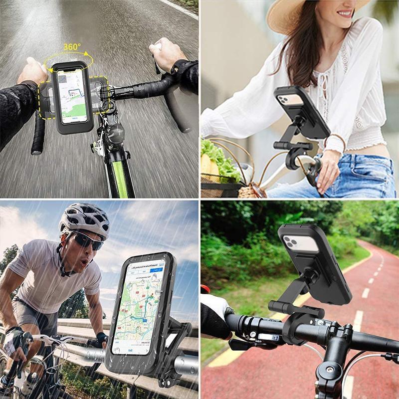 Waterdichte telefoonhouder voor fietsen en motorfietsen🔥 49% KORTING 🎁