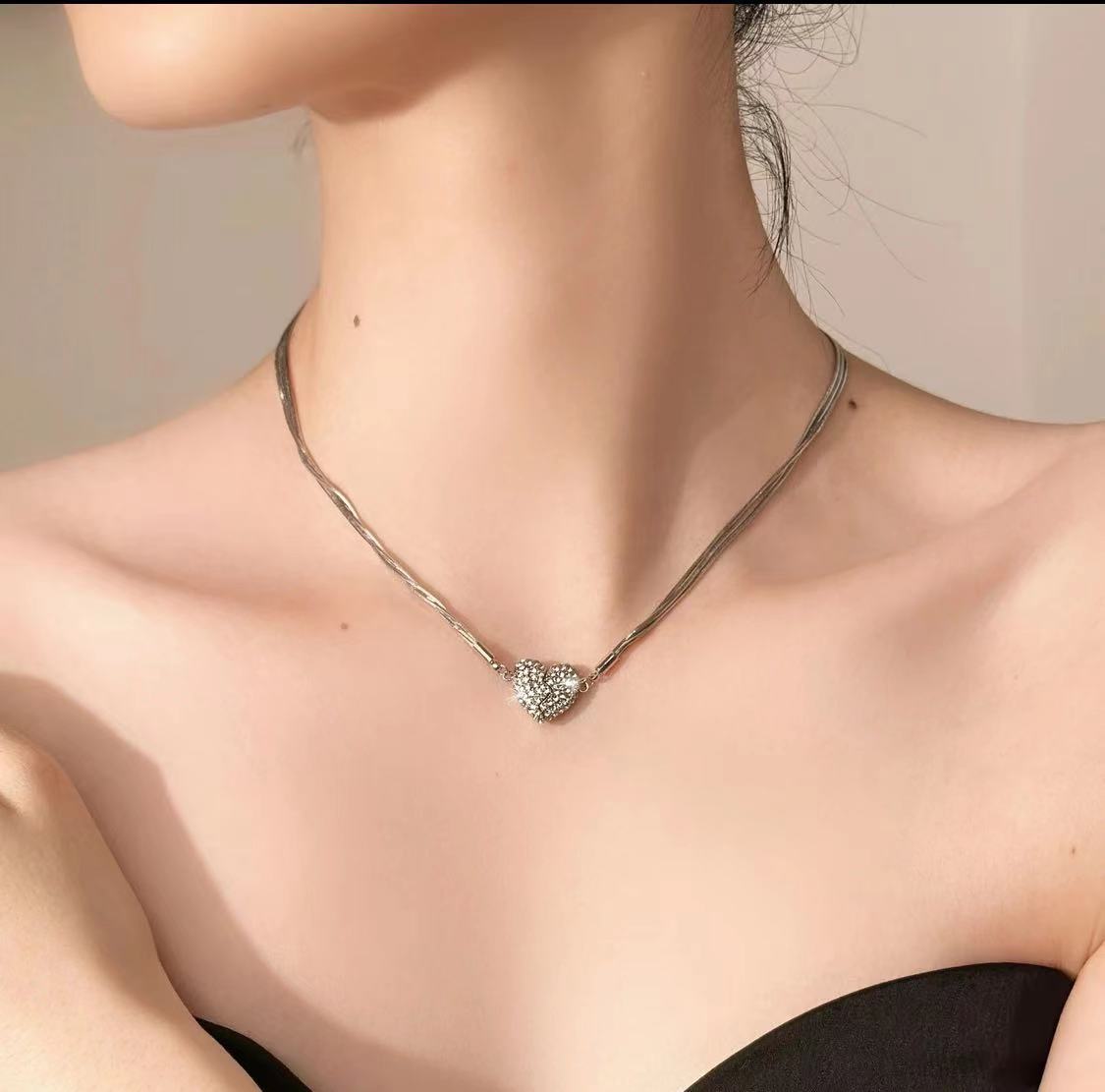 Beste Cadeau voor Haar - RSV Magneetketting met Hart