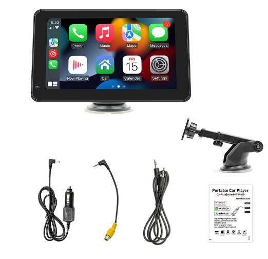 7-inch CarPlay display de Oplossing!