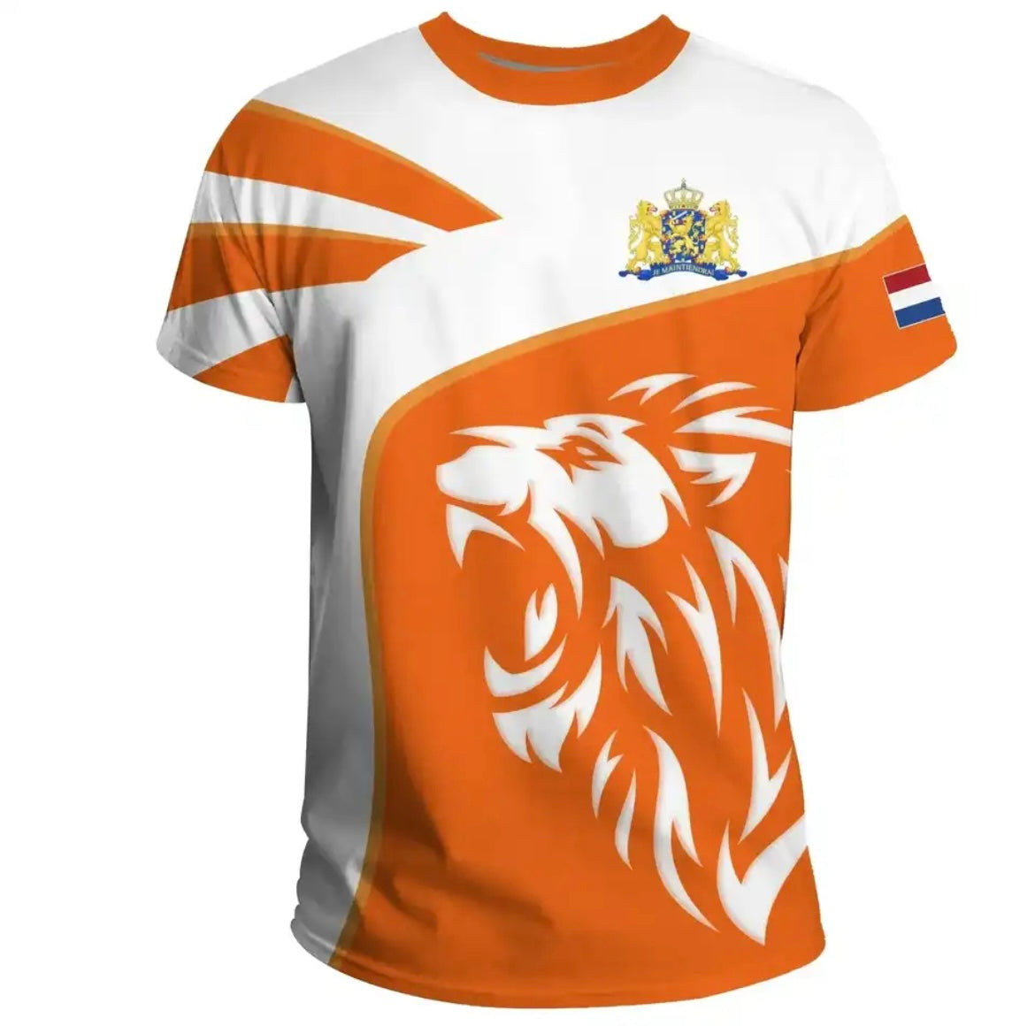 Oranje voetbal t-shirt’s