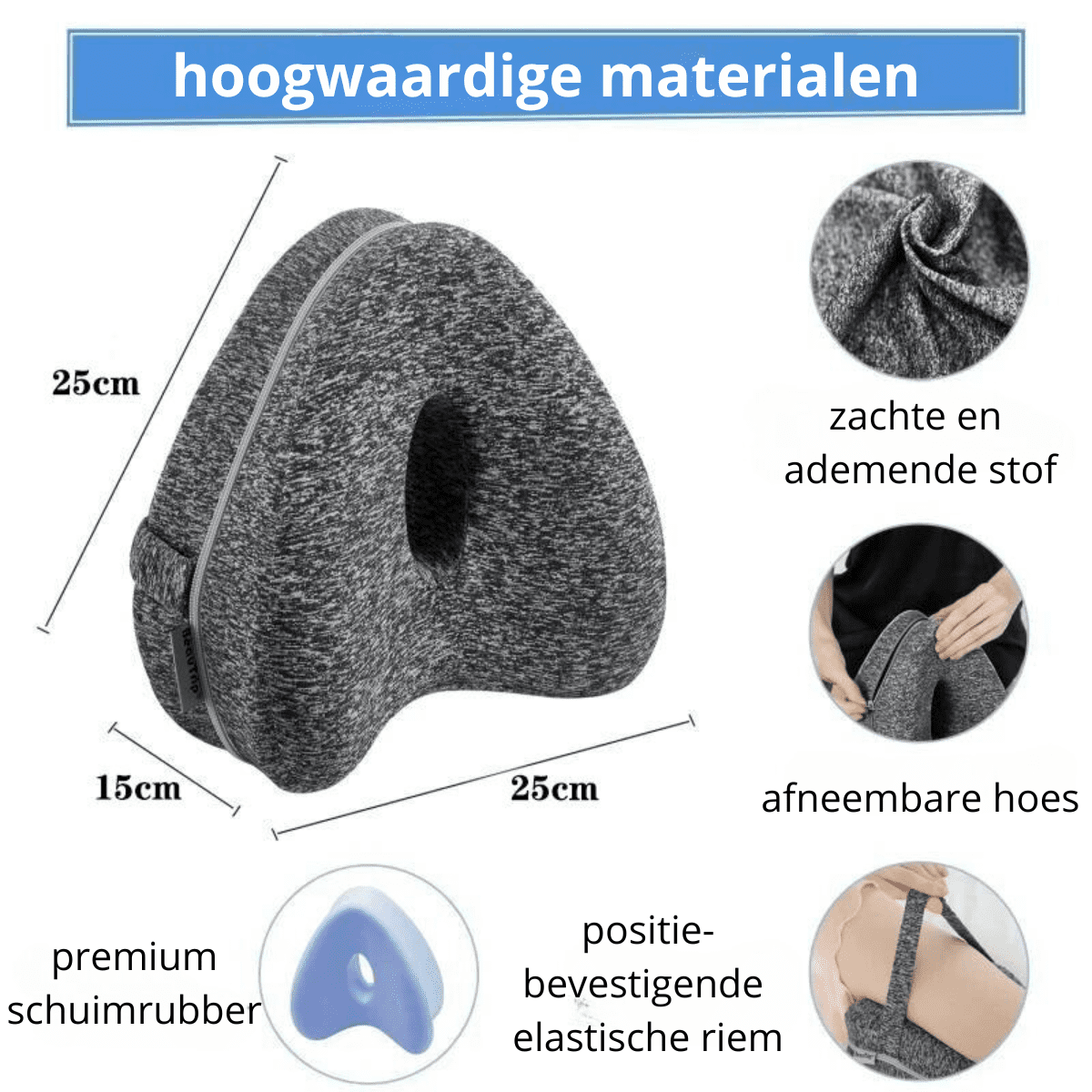 Heup kussen - Vermindert heup en rugklachten