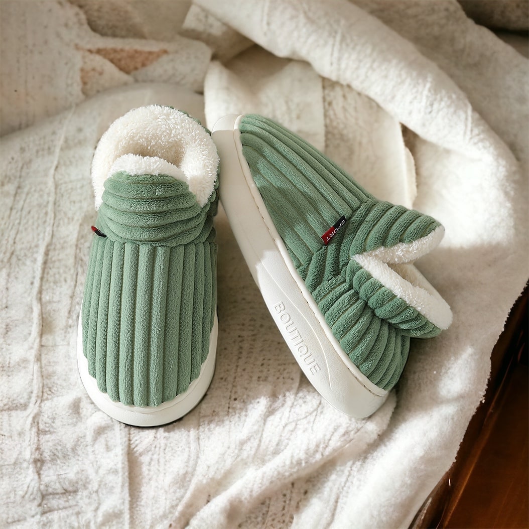 1 + 1 GRATIS! JozyComfort™ Therapeutische Fluffy Fleece Winter Sloffen | 1 + 1 GRATIS!