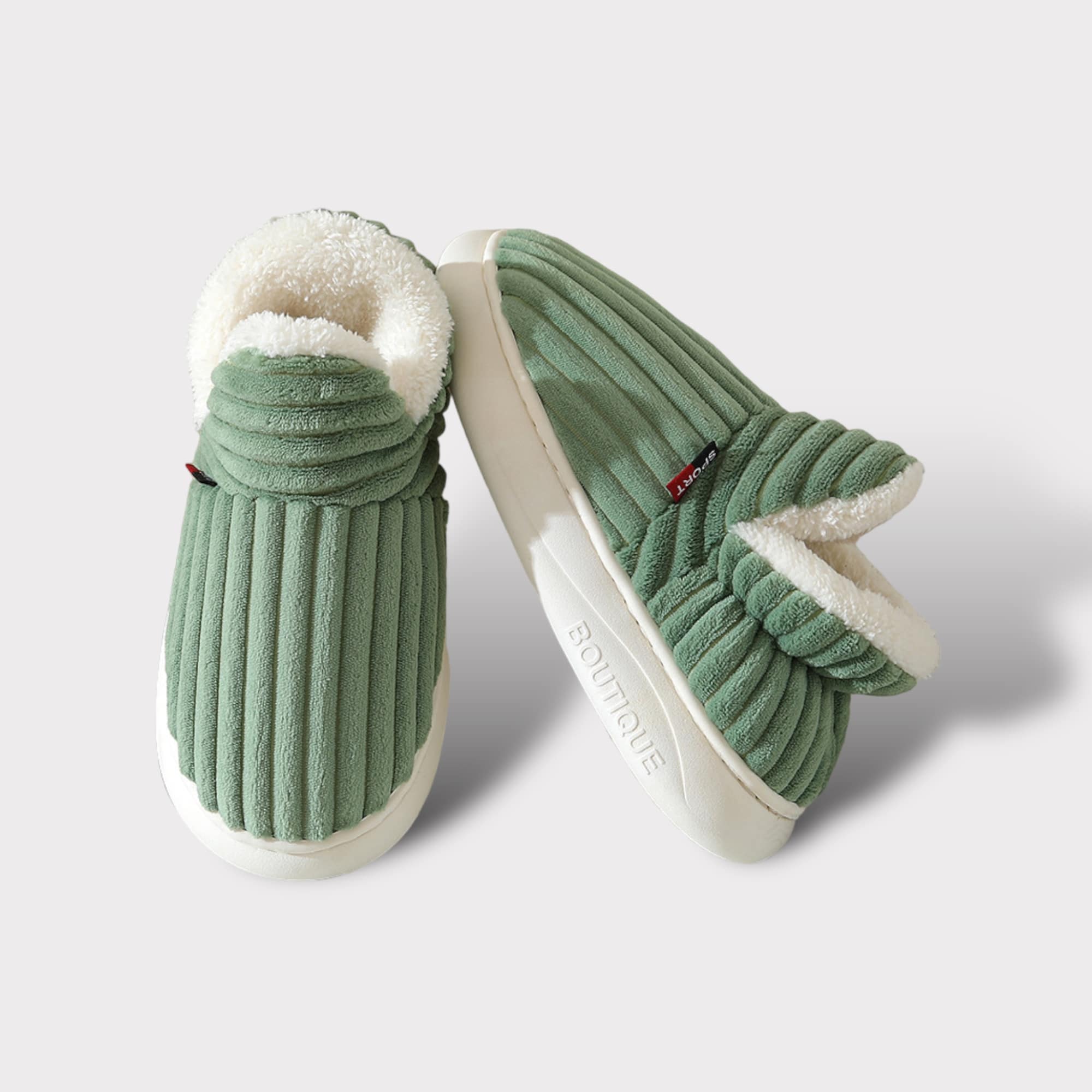 1 + 1 GRATIS! JozyComfort™ Therapeutische Fluffy Fleece Winter Sloffen | 1 + 1 GRATIS!