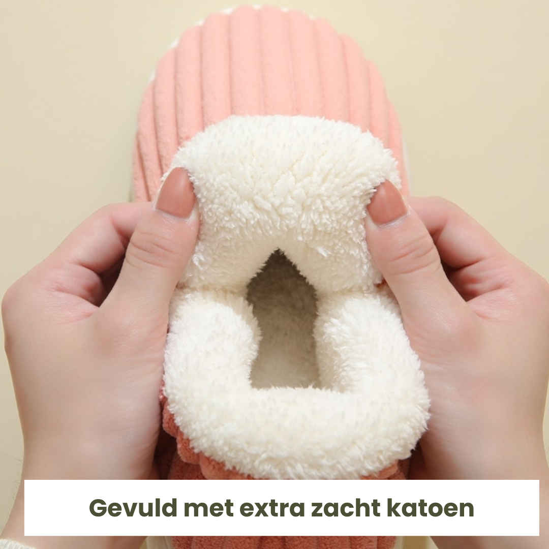 1 + 1 GRATIS! JozyComfort™ Therapeutische Fluffy Fleece Winter Sloffen | 1 + 1 GRATIS!
