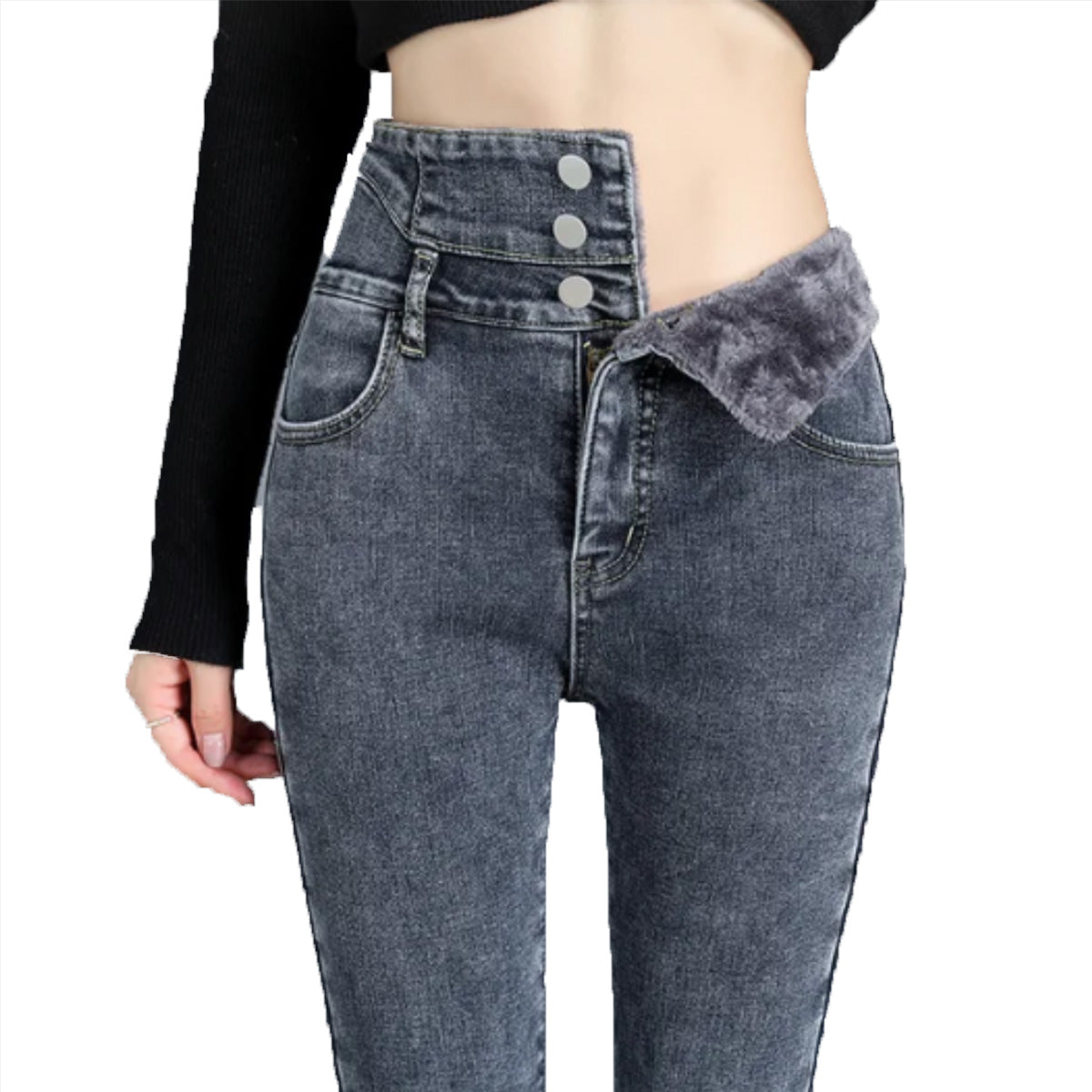 NU 1+1 Gratis | SoftMe Fleece Jeans