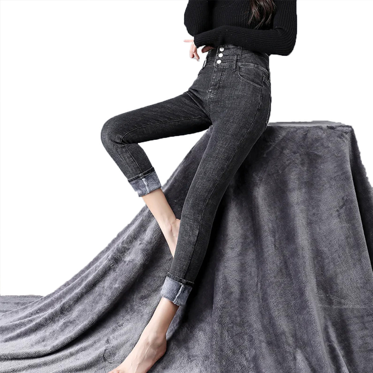 NU 1+1 Gratis | SoftMe Fleece Jeans