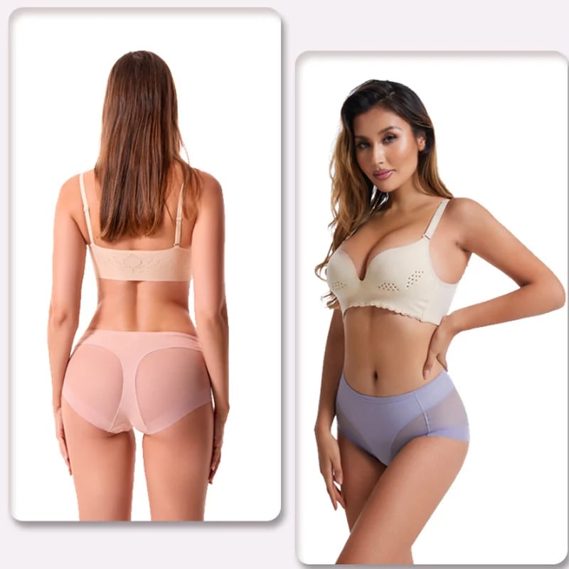 Naadloze bodyconslip met hoge taille - betaal 1 krijg 4 (4 packs)