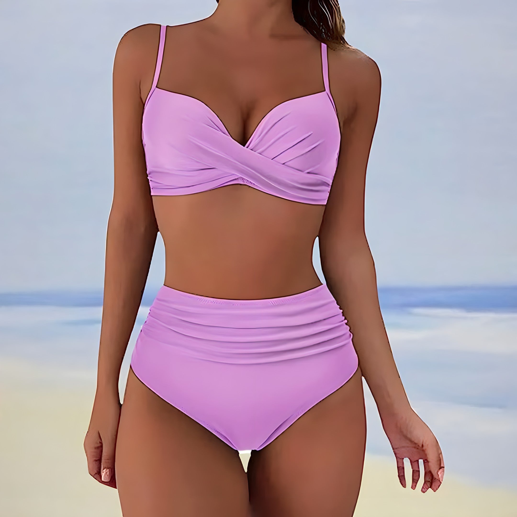 ZARÉ - Stijlvolle bikini met hoge taille
