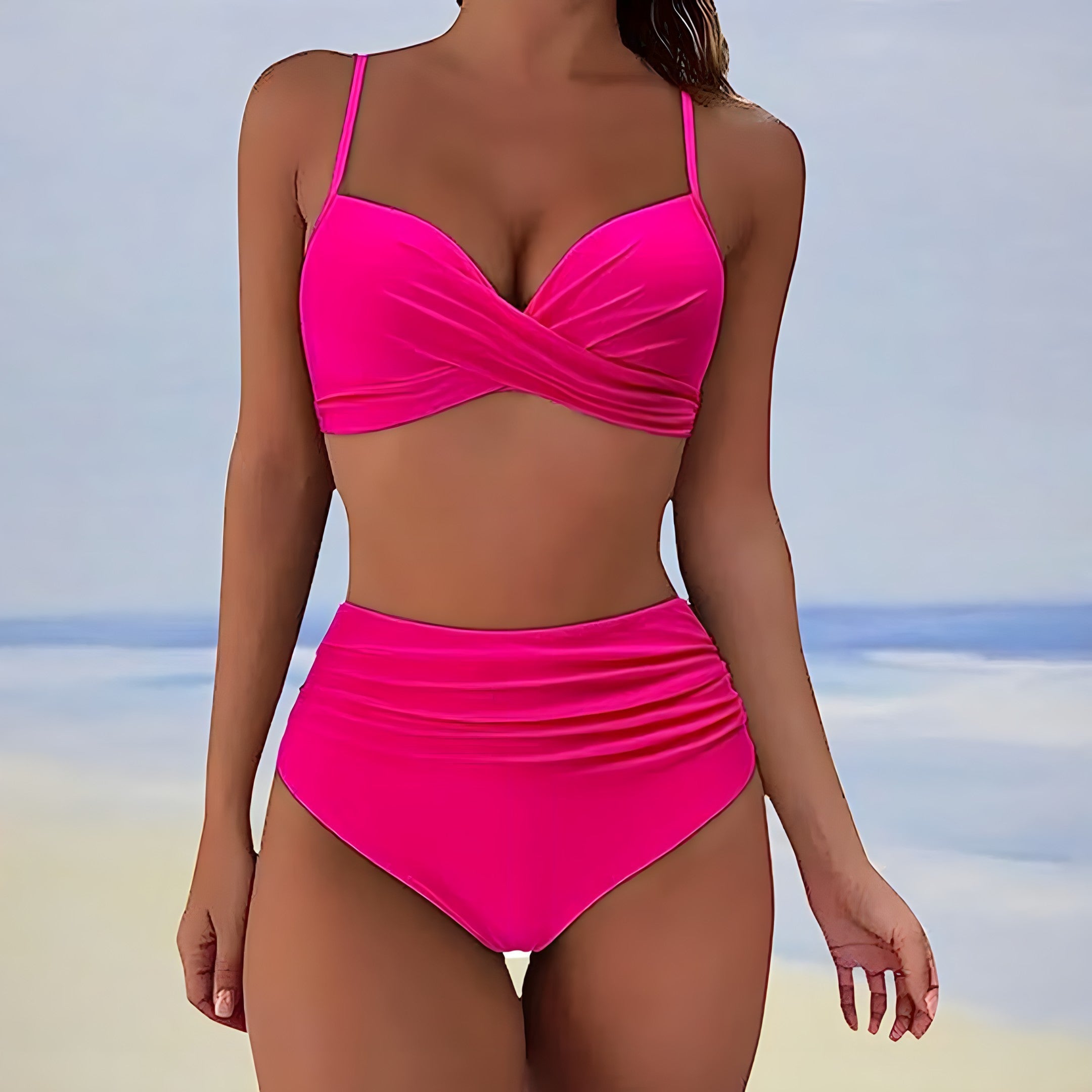 ZARÉ - Stijlvolle bikini met hoge taille