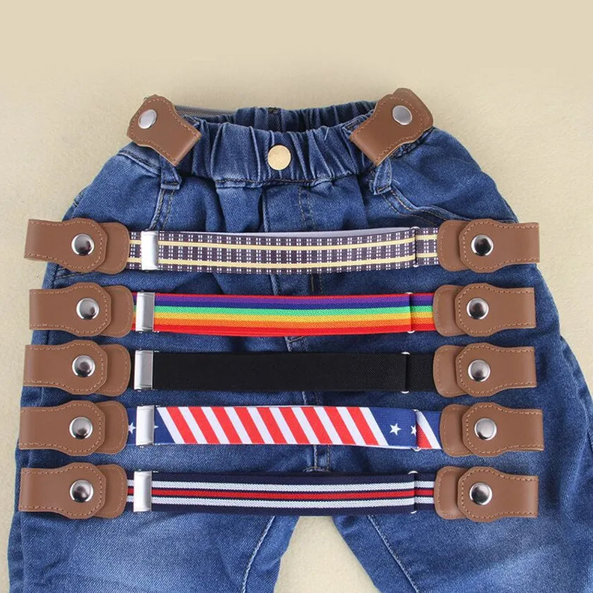 Mini Fashion™ - Past Altijd - Elastische Riem voor Kinderen 1 + 2 GRATIS