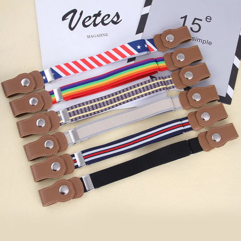 Mini Fashion™ - Past Altijd - Elastische Riem voor Kinderen 1 + 2 GRATIS