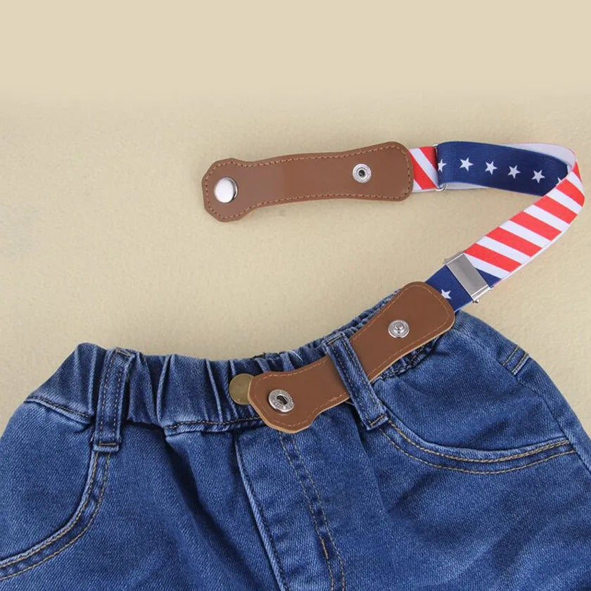 Mini Fashion™ - Past Altijd - Elastische Riem voor Kinderen 1 + 2 GRATIS
